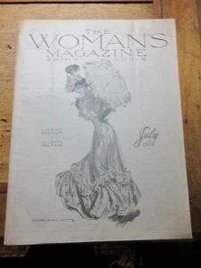 The Woman's Magazine 6/1906 Saint Louis Fashion, Great Ads GEORGE BLAKE COVER - Foto 1 di 7