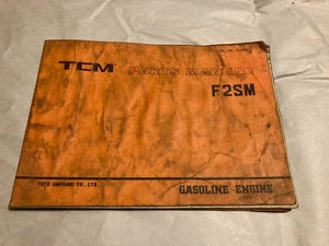 TCM FORK LIFT PARTS LIST BOOK MANUAL CATALOG F2SM PE-F2SMC 1992 - Bild 1 von 3
