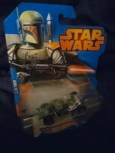 Hot Wheels Star Wars: Boba Fett Personaggio Auto (Mattel, 2014), NUOVO - Foto 1 di 4