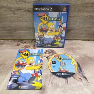 Los Simpson: Hit & Run (PS2, 2003) Completo Con Manual PlayStation 2 Probado - Imagen 1 de 6
