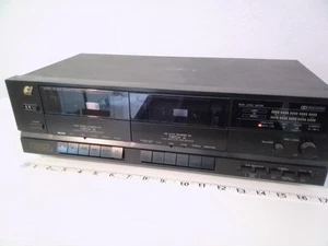 Sansui D-750WR Dual Cassette Stereo Deck w/ Auto-Reverse, Dubbing-working - Picture 1 of 14