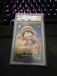 2023 One Piece Promo Anime Expo 23 Scimmia D. Rufy #037 PSA 10 - Foto 1 di 1