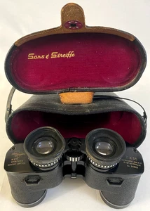 Sans & Streiffe Sportview #979 7x35 Extra Wide Angle Binoculars w/ Case Japan - Picture 1 of 15