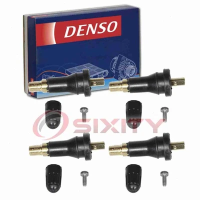 4 pc Denso TPMS Sensor Service Kits for 2005-2014 Jeep Grand Cherokee Tire yn - Image 1 of 4