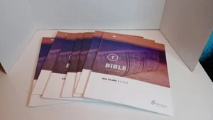 Lifepac Bible Home School Curriculum 6th Grade  Not Complete  Units 4,5,6,8,9,10 - Picture 1 of 7