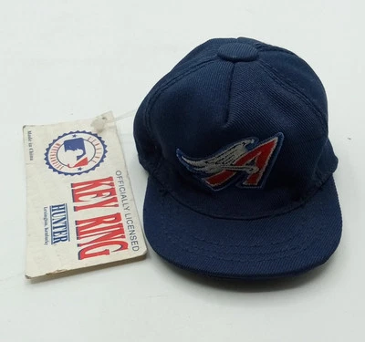 Vintage Anaheim Angeles MLB Mini Baseball Cap Key Chain - Image 1 of 3