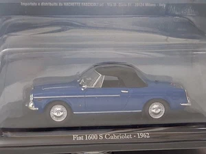 HACHETTE FIAT 1600 S CABRIOLET 1962 SCALA 1/43 130447 - Foto 1 di 2