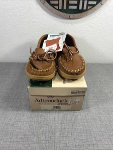 Vintage Adirondack Größe 10 Damen Mokassins braun Leder traditionell - Bild 1 von 8