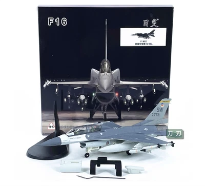 WLTK USAF F-16D Fighting Falcon Fighter Diecast Jet Aircraft Model 1/72 in Box - Image 1 of 4