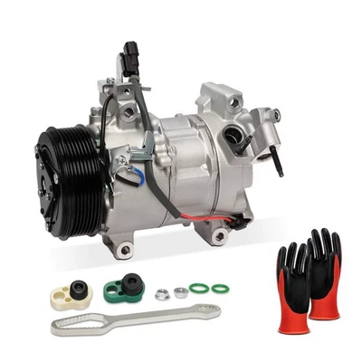 A/C Compressor with 7-Groove Pulley & Clutch for Honda HR-V 2023 2024 L4 2.0L - Image 1 of 4