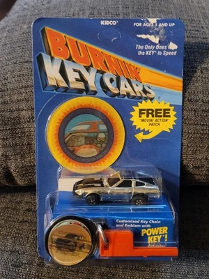 Vintage Kidco 1982 "Burnin Key Cars" ChromeDatsun ZX  New Factory Sealed Carded! - Image 1 of 4