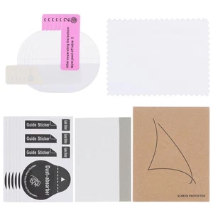 6pcs Watch Glass Screen Protectors 34mm TPU Round Smartwatch Screen Protective - Photo 1 sur 6