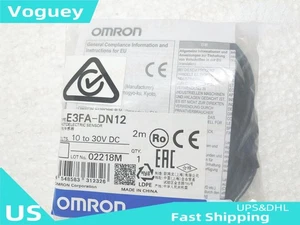 Sensor fotoeléctrico OMRON 1 PIEZA E3FA-DN12 2M 1 PIEZA EE. UU. IMPUESTOS gratis - Imagen 1 de 3