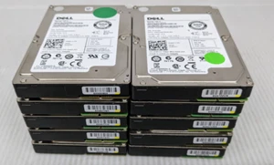 Lot of 10 Dell ST9300653SS 300GB 2.5" 15k.3 SAS HDD Server Drive 0H8DVC - Picture 1 of 9