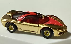 Hot Wheels California Custom Pontiac Banshee Gold Chrome Red Hood Real Riders - Picture 1 of 4