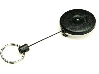 KEY-BAK #485B-HDK 48 Black Kevlar Schlüsselanhänger Jojo Schlüsselrolle - Bild 1 von 3