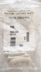 NEW OEM WHIRLPOOL/KITCHENAID DRUM PADS 285744 - Picture 1 of 2