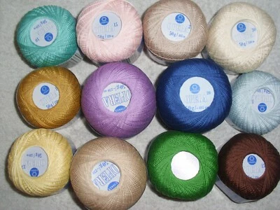 Marken Häkelgarn Coats Opera Markengarn 1x 50g , in Stärke 10,20,15,30,