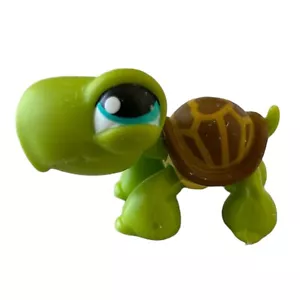 My Littlest Pet Shop Tartaruga #230 Hasbro 2004 Cuore su Conchiglia Occhi Blu - Foto 1 di 4