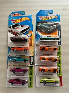 Hot Wheels Set 10x Dodge Challenger Concept / 71 Dodge Challenger / Plymouth E79 - Bild 1 von 1