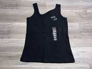 Vintage Harley Davidson Tank Top Gr. M bestickt schwarz Biker Grunge Made in USA - Bild 1 von 10