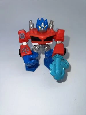  Playskool Heroes Transformers Rescue Bots Optimus Prime 3.5 inch tall% - Image 1 of 4