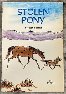 STOLEN PONY Glen Rounds TX 1391 1971 Scholastic Paperback Book B679 - Picture 1 of 5