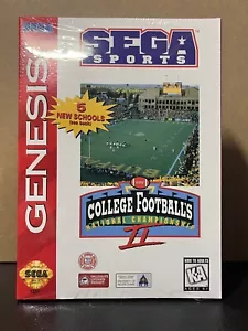 MINT College Football's National Championship II - Sega Genesis - Picture 1 of 4