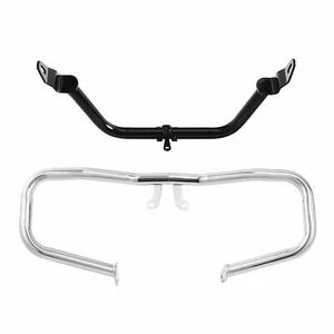 Engine Guard Bar Fairing Support Bracket Fit For Harley Road Glide FLTR 15-23 - Foto 1 di 7