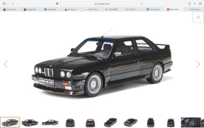 Otto 1/18 Alpina B6 BLACK BMW M3 Sealed box Brand new Sealed box - Image 1 of 4