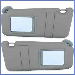 For Toyota Camry 2007-2011 Gray Sun Visor Left & Right Side Without Sunroof Grey - Picture 1 of 17