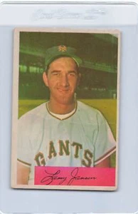 1954 Bowman #169 Larry Jansen Giants Fair *1355 - Picture 1 of 2
