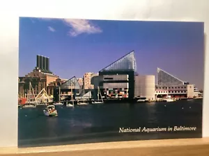 The National Aquarium: Baltimore, MD - Postal vintage - Imagen 1 de 3
