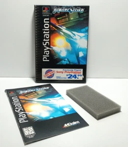 Scatola lunga gioco Jupiter Strike Sony Playstation PS1 completa di custodia e manuale - Foto 1 di 8