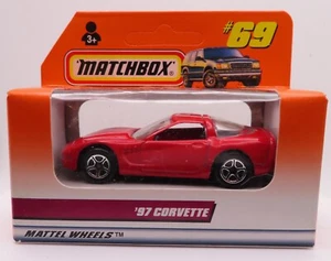 1997 Matchbox Mattel Wheels '97 Corvette #69 - Picture 1 of 1