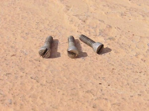 Vintage SU Carburettor H4 Dashpot H6 Screws Brass Jaguar Alvis Lagonda Bentley - Picture 1 of 2
