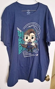 Funko Pop Tees Doctor Strange T-Shirt - Navy Dark Blue XL - Bild 1 von 4