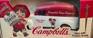CAMPBELL SOUP COMPANY GMC PANEL TRUCK BANK COLLECTORS ITEM - Picture 1 of 6