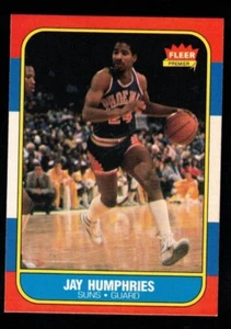 1986 Fleer Basketball #49 ~ Jay Humphries Rookie RC ~ Suns - Picture 1 of 2
