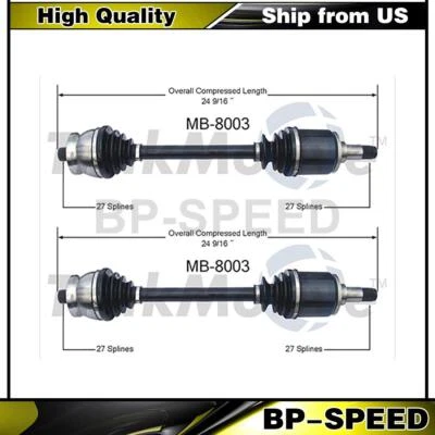 Eje trasero CV articulación eje 2 X TrakMotive para Mercedes-Benz 1968-1985 Foto 1 de 2