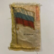 Russian National Flag Of Russia Tobacco Silk Egyptian Straights Cigarettes 1910