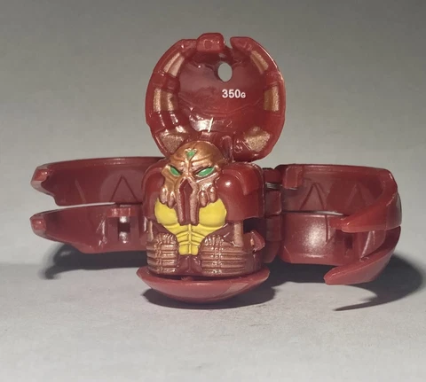 Bakugan Battle Brawlers B1 Pyrus Reaper 350G RARE WITH FREE GATE CARD Cover