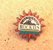 1996 Colorado Rockies Spring Training  logo lapel pin