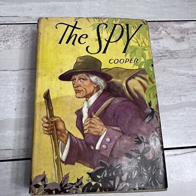 "The Spy" James Fenimore Cooper 1936 Hardcover Dust Jacket Illustrated Classic - Image 1 of 4