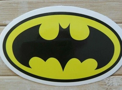 x2 Batman DC Vinyl PVC Sticker Laptop Skateboard Car Decal Phone Wall Phone  - Image 1 of 2