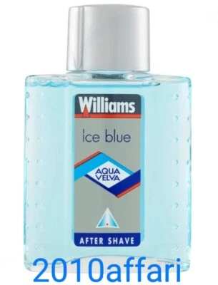 Williams Ice Blue Aqua Velva After Shave 100 ml Dopo Barba