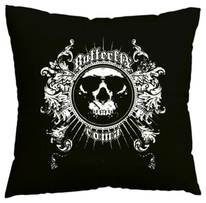 Kissenbezug Biker - Rocker - Gothic - Vintage - Skull - Ghost - C Schwarz 600091 - Bild 1 von 1