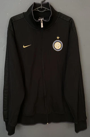 MENS NIKE N98 FC INTER MILAN 2016/2017 TRACK JACKET SOCCER FOOTBALL SIZE XL Cover