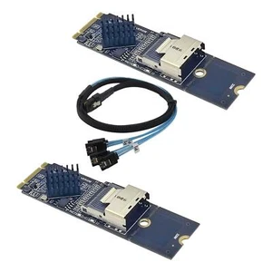 M.2 NVMe to Mini SAS 36 Pin SFF-8087 SATA 3.0 Expansion Card High Performance - Picture 1 of 7