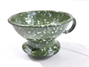 Emaillierter Kerzenständer aus Blechprägeteilen der Rüstungsproduktion Durchmess - Bild 1 von 6